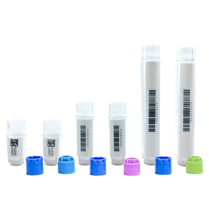 1.0, 2.0, 5.0 ML SBS Format External Thread Cryogenic Vials